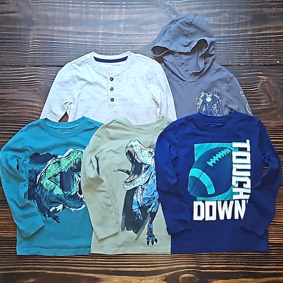 NEW! CARTER'S LONGSLEEVE BUNDLE - Picture 1 of 16